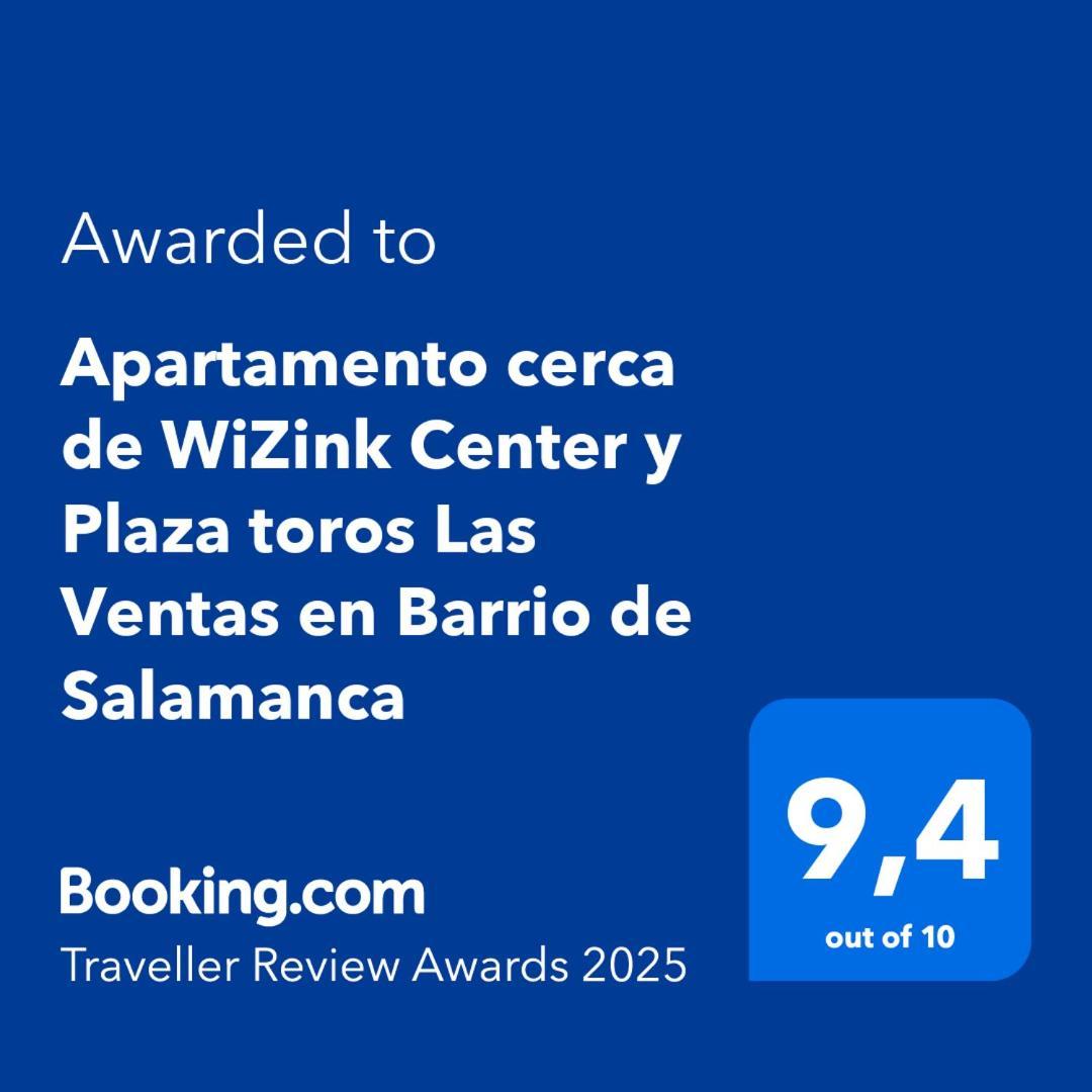 Apartamento Cerca Wizink Center Movistar Arena Y Plaza Toros Las Ventas En Barrio De Salamanca Madrid Eksteriør billede